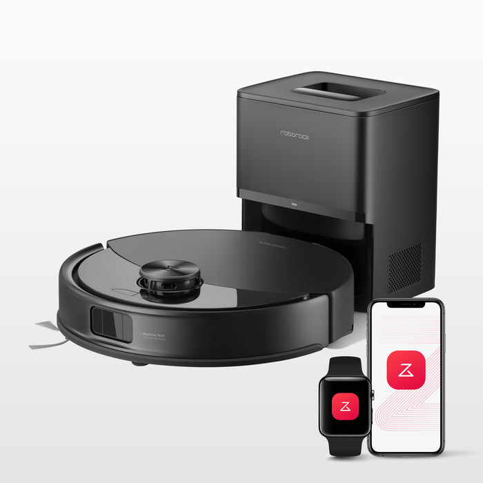 roborock q10 s5 robotstofzuiger en -dweil met automatisch leegmakend laadstation