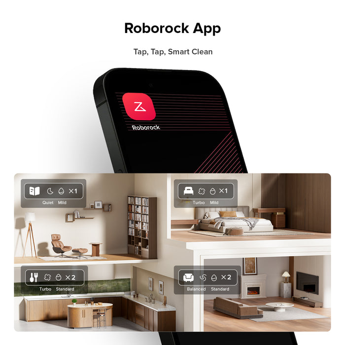 roborock q10 x5 robotstofzuiger en -dweilrobot met 10.000 pa zuigkracht.