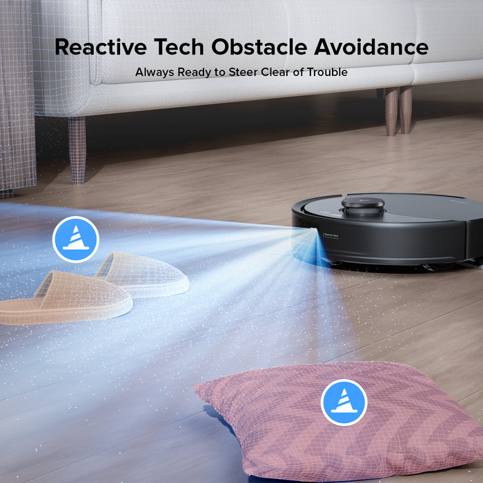 roborock q10 x5 robotstofzuiger en -dweilrobot met automatisch leegmakend laadstation
