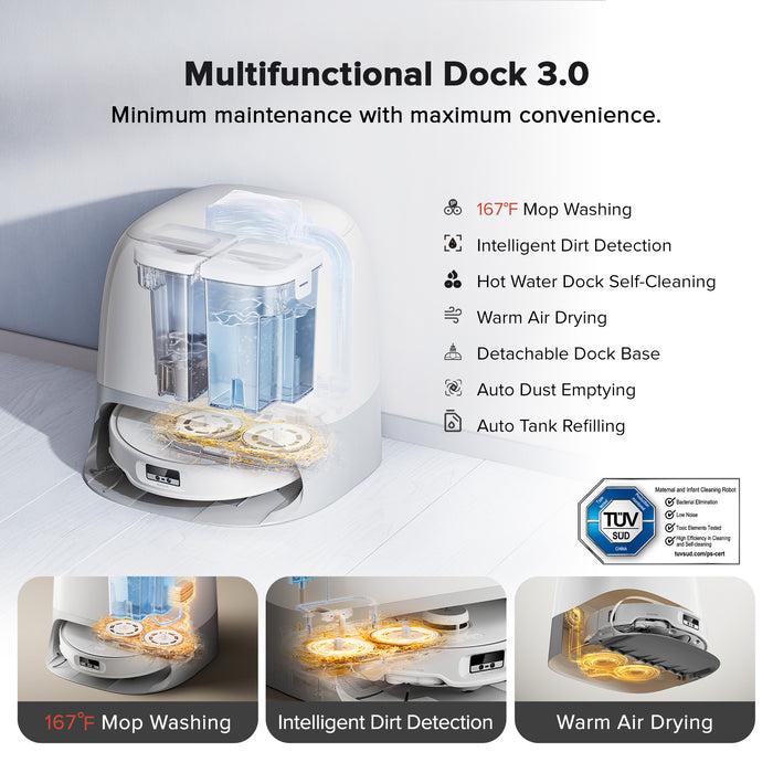 roborock qrevo curv robotstofzuiger met multifunctioneel laadstation 3.0