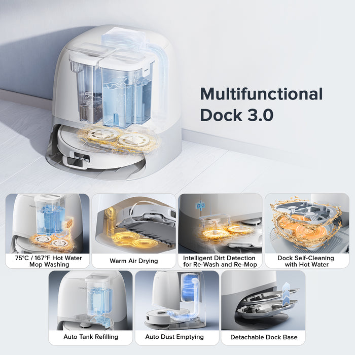 roborock qrevo curv s5x robotstofzuiger met multifunctioneel laadstation 3.0