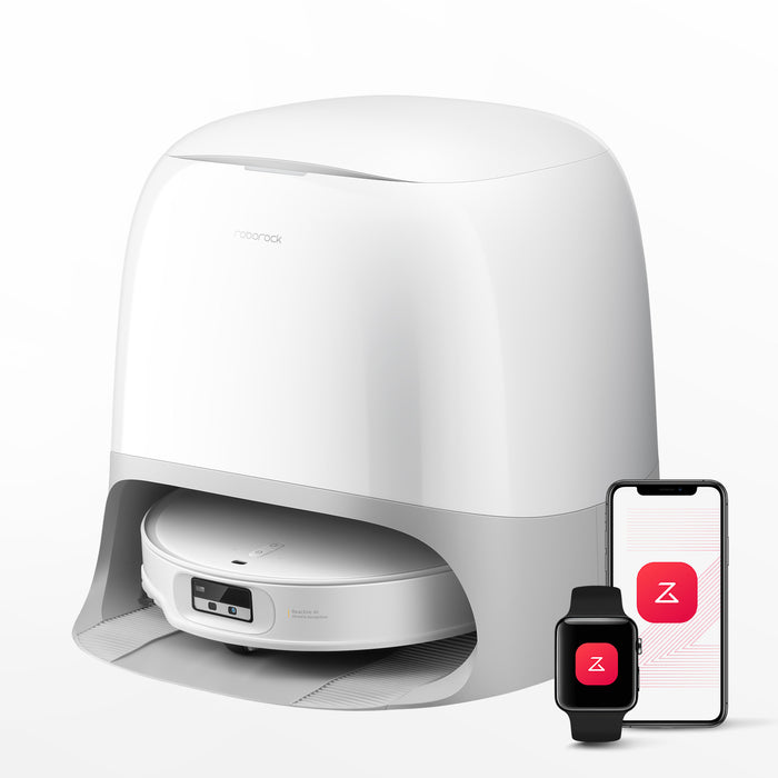 roborock qrevo curvx robotstofzuiger met multifunctioneel dockingstation 3.0 thermo