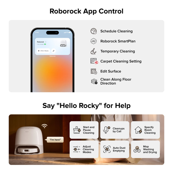 roborock qrevo curvx robotstofzuiger met multifunctioneel dockingstation 3.0 thermo
