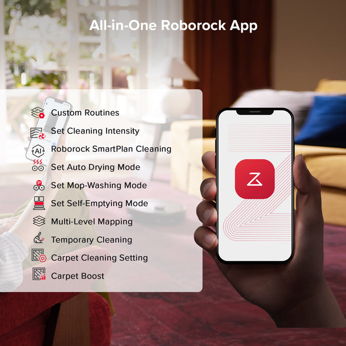 roborock qrevo s5v robotstofzuiger met multifunctioneel laadstation verbeterde versie van de qrevo pro