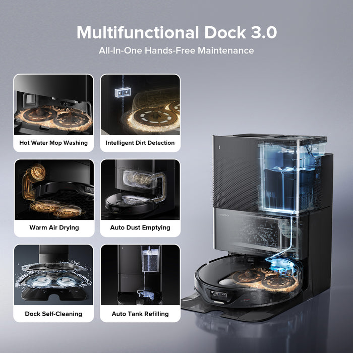 roborock qrevo slim robotstofzuiger met multifunctioneel zelfreinigend laadstation 3.0 verbeterde versie van de qrevo master