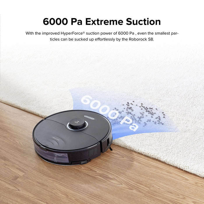 roborock s8 robotstofzuiger met sonische dweilfunctie