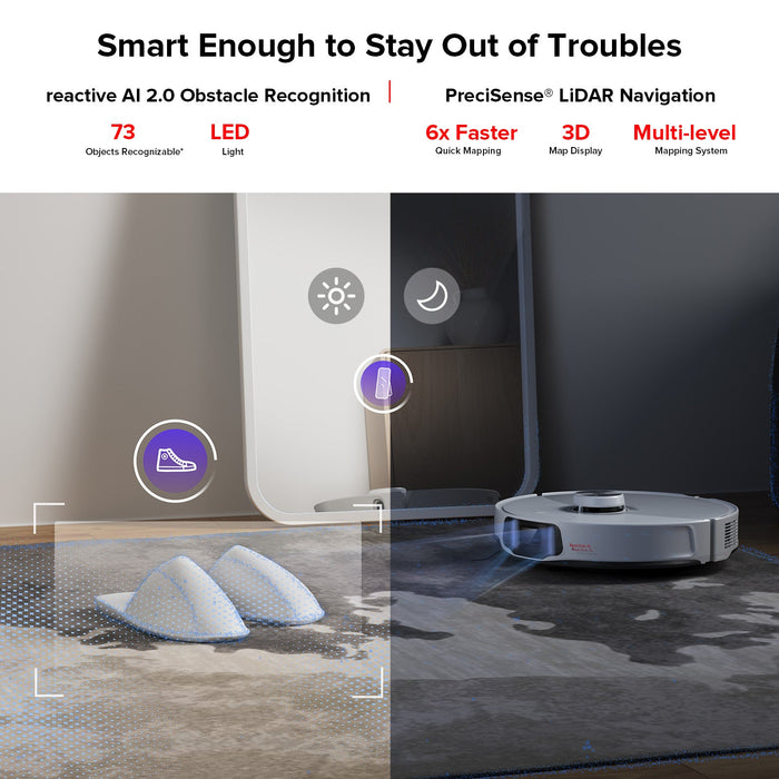 roborock s8 maxv ultra met navul- en afvoersysteem