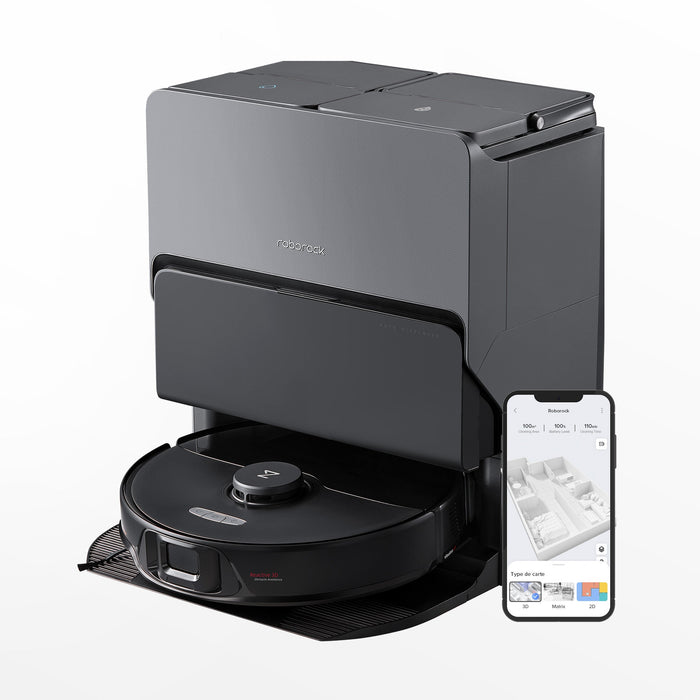 roborock s8 max ultra met 8-in-1 rockdock ultra