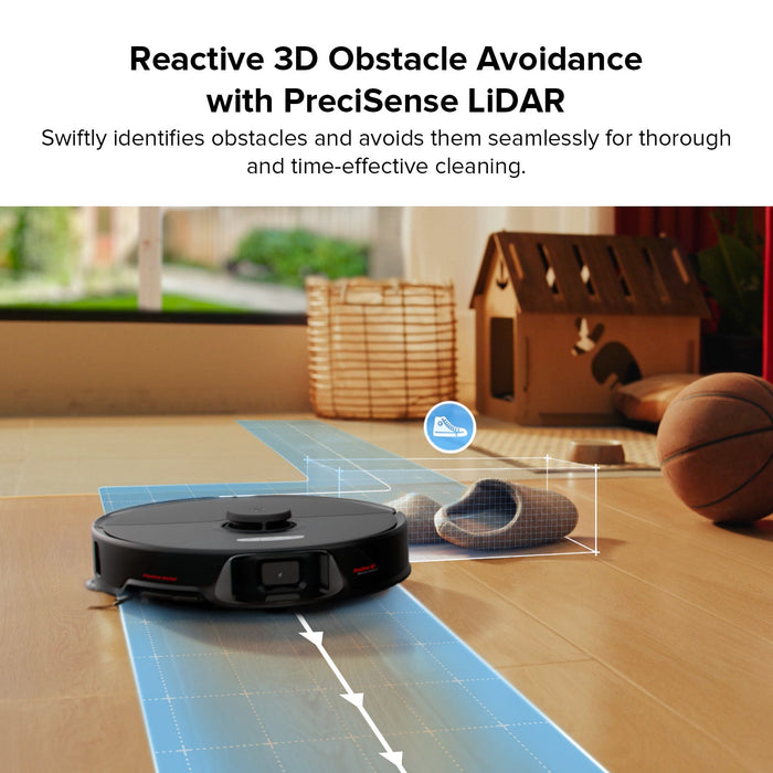 roborock s8 max ultra met 8-in-1 rockdock ultra