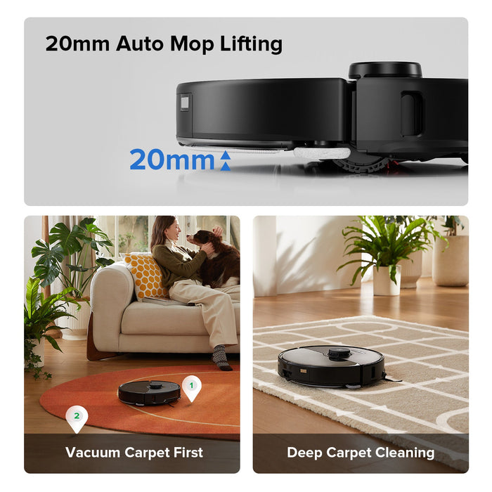 roborock s8 max ultra met 8-in-1 rockdock ultra