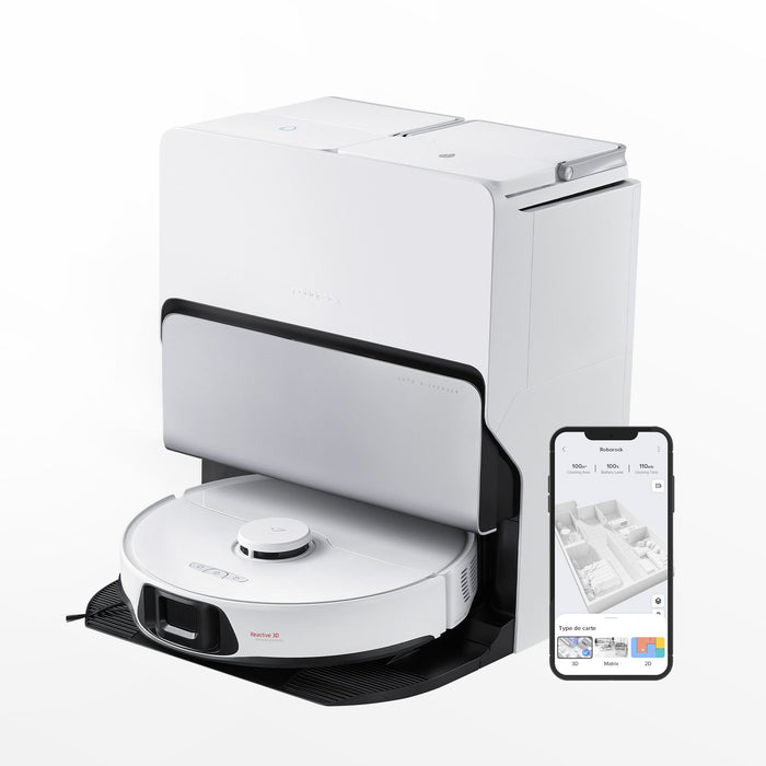 roborock s8 max ultra met 8-in-1 rockdock ultra