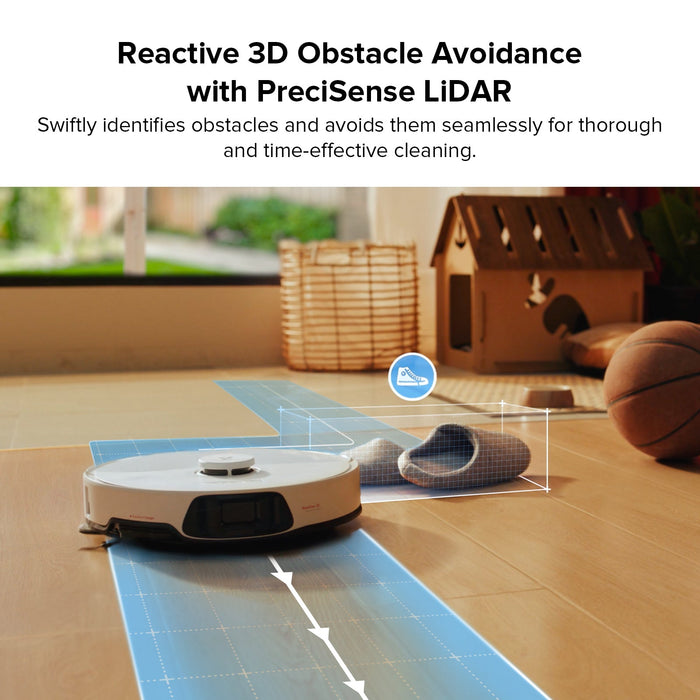 roborock s8 max ultra met 8-in-1 rockdock ultra