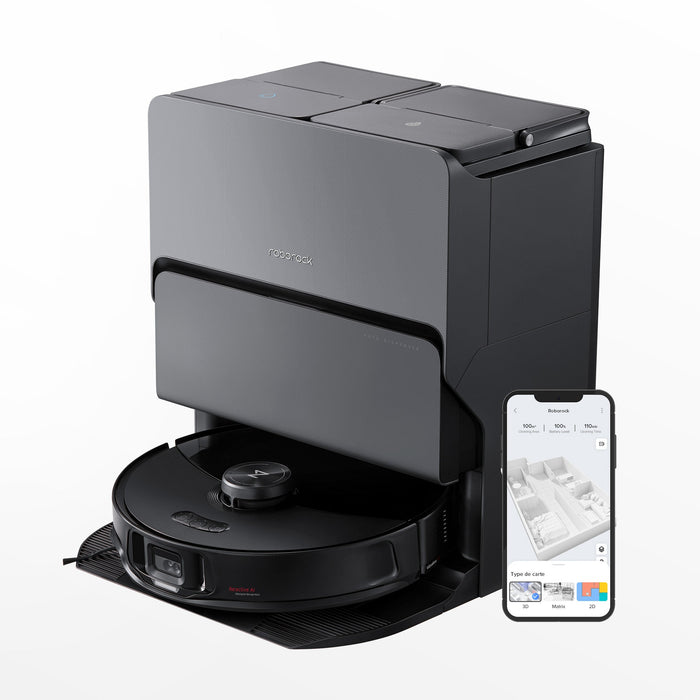 roborock s8 maxv ultra met 8-in-1 rockdock ultra