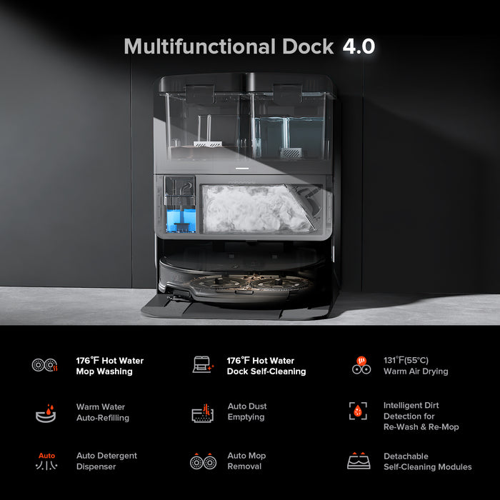 roborock saros 10r robotstofzuiger met multifunctioneel dockingstation 4.0 verbeterde versie van de s8 maxv ultra