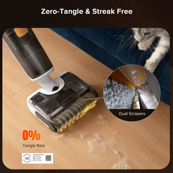 roborock f25 gt nat- en droogstofzuiger aangepaste versie van de f25 rt