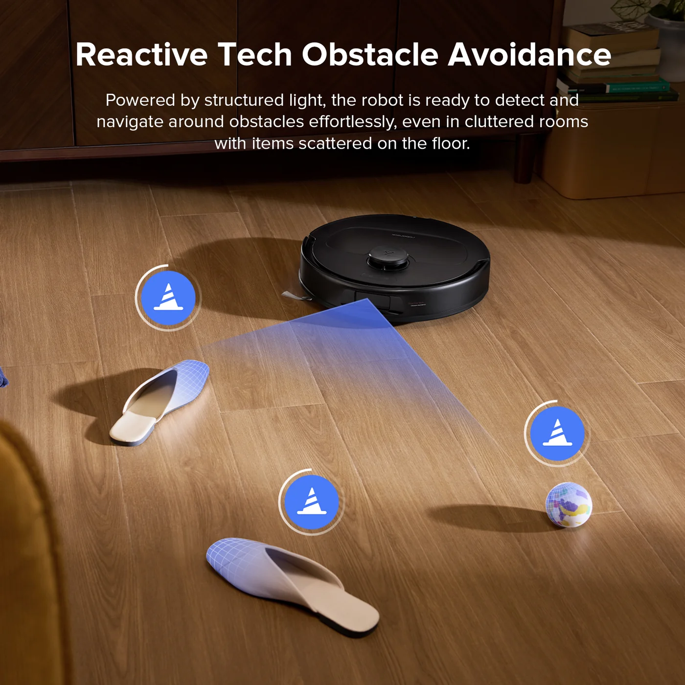 roborock qv 35s robotstofzuiger met multifunctioneel dock
